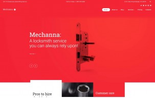Mechanna - Locksmith WordPress Theme