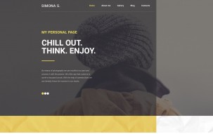 Simona S WordPress Theme