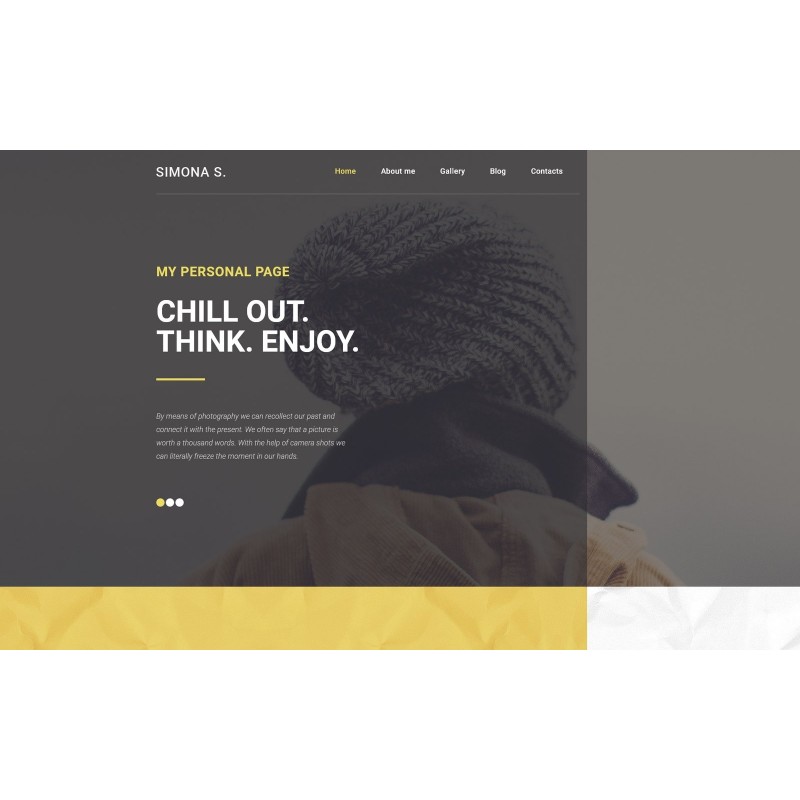 Simona S WordPress Theme