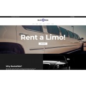 BookaRide - Limousine Car Rental Services WordPress Theme