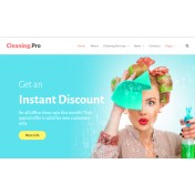 Cleaning & Maid Service Company WordPress Theme