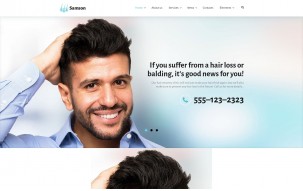 Samson - Hair Recovery Clinic WordPress Theme