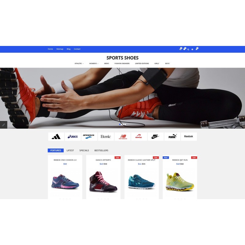 Sports Shoes Shop Template
