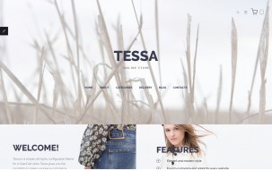 Tessa - Fashion & Clothing Store Shop Template