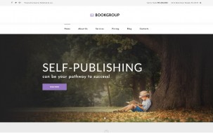 BookGroup - Book Publishing WordPress Theme
