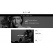 Gisele - Fashion & Lifestyle Blog WordPress Theme