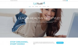 LifeHealth - Healthy Lifestyle Coach Responsive WordPress Theme