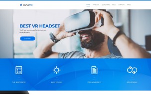 RufusVR - VR Startup Responsive WordPress Theme