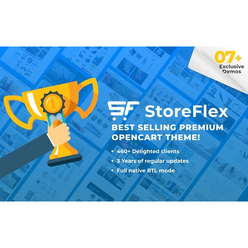 StoreFlex - Responsive Multipurpose Template + RTL Shop Template