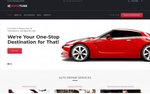 AutoTune - Car Tuning WordPress Theme