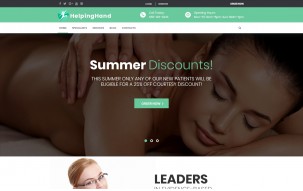 Chiropractor & Physical Rehabilitation WordPress Theme