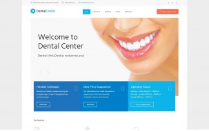 Dentalcenter - Dental Clinic Responsive WordPress Theme