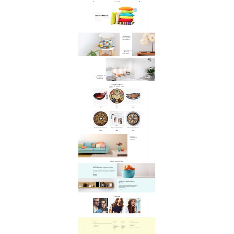 Home Decor Responsive Shop Template