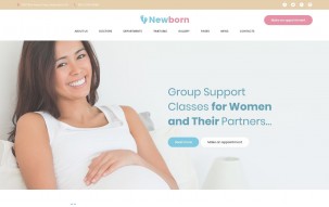 Newborn - Pregnancy Support Center WordPress Theme