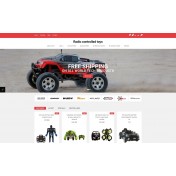 Radio Controlled Toys Responsive Shop Template