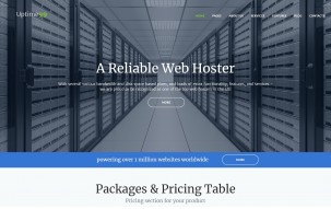 Uptime99 - Web Hosting WordPress Theme