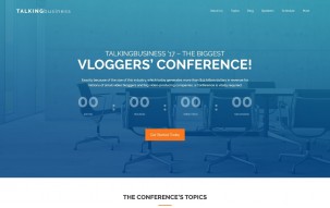 Talking Business - Business Coaching & Consulting WordPress Theme