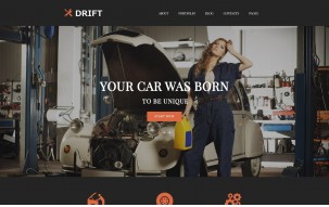 Drift - Car Service WordPress Theme