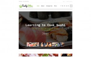 TastyBites - Recipe & Food Blog WordPress Theme