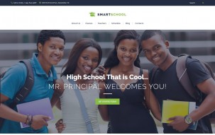 Smart School - High School Education Responsive WordPress Theme