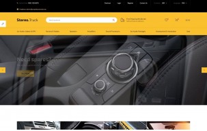 Сar Audio Responsive Shop Template