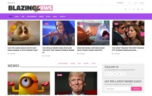 BlazingNews - News Magazine Responsive WordPress Theme