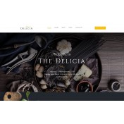 Delicia - Restaurant Responsive WordPress Theme