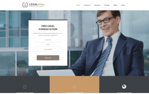Immigration Lawyer WordPress Theme