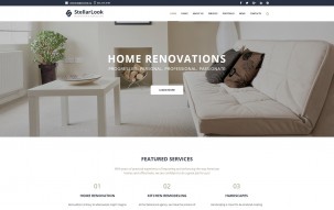 StellarLook - Renovation & Interior Design WordPress Theme