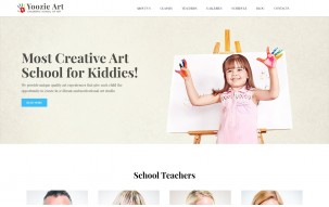 Yoozie - Children Art School WordPress theme