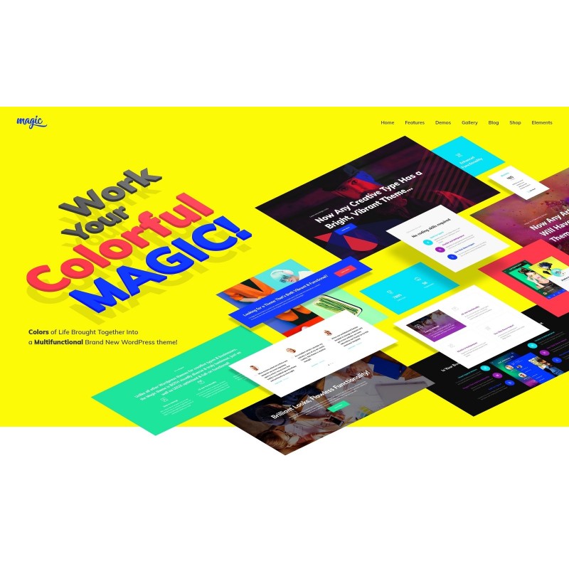 Magic - Multipurpose Creative WordPress Theme