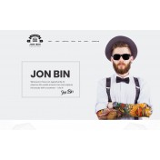One Page Freelancer Photographer Portfolio WordPress Theme