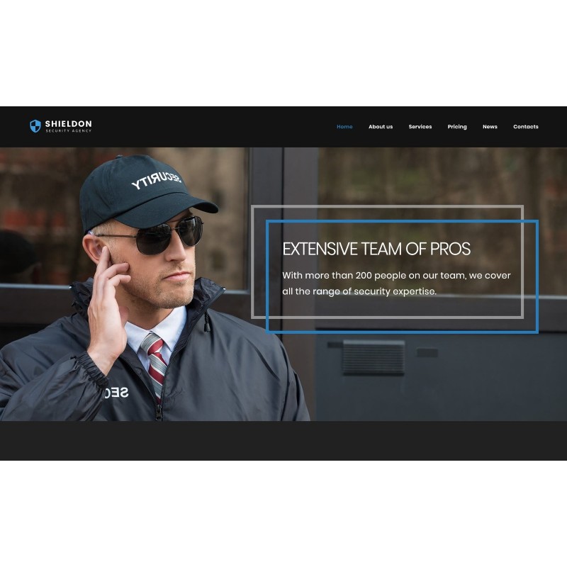 Shieldon - Security Agency Responsive WordPress Theme