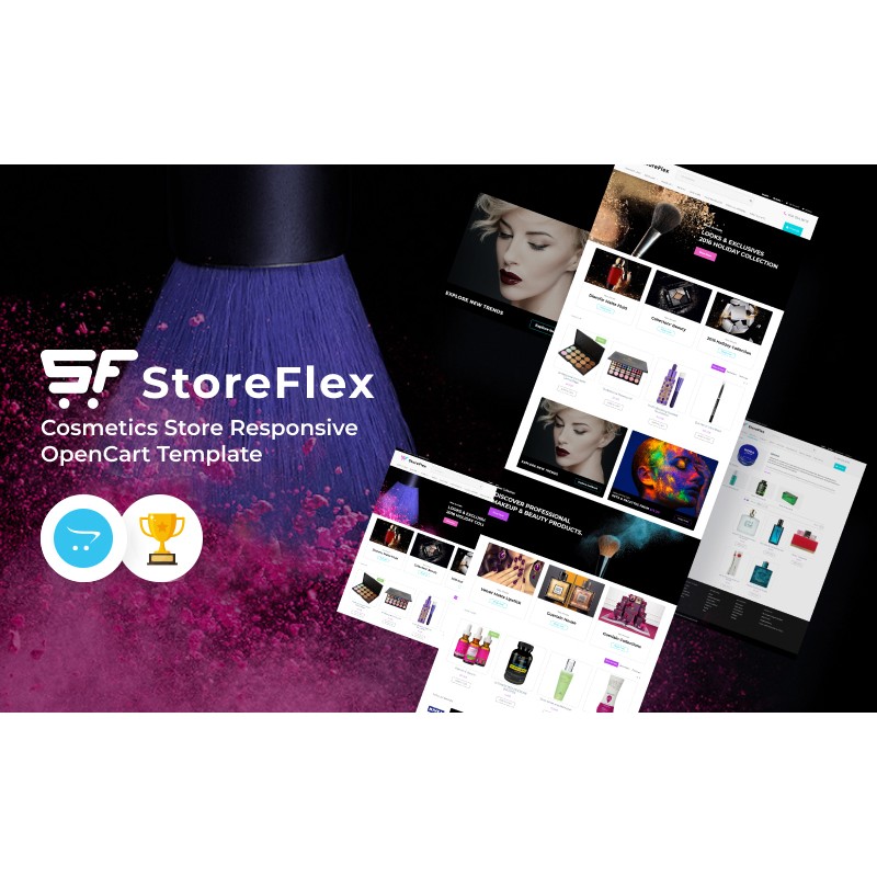 StoreFlex - Cosmetics Store Responsive Shop Template