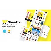StoreFlex - Sports Store Responsive Shop Template