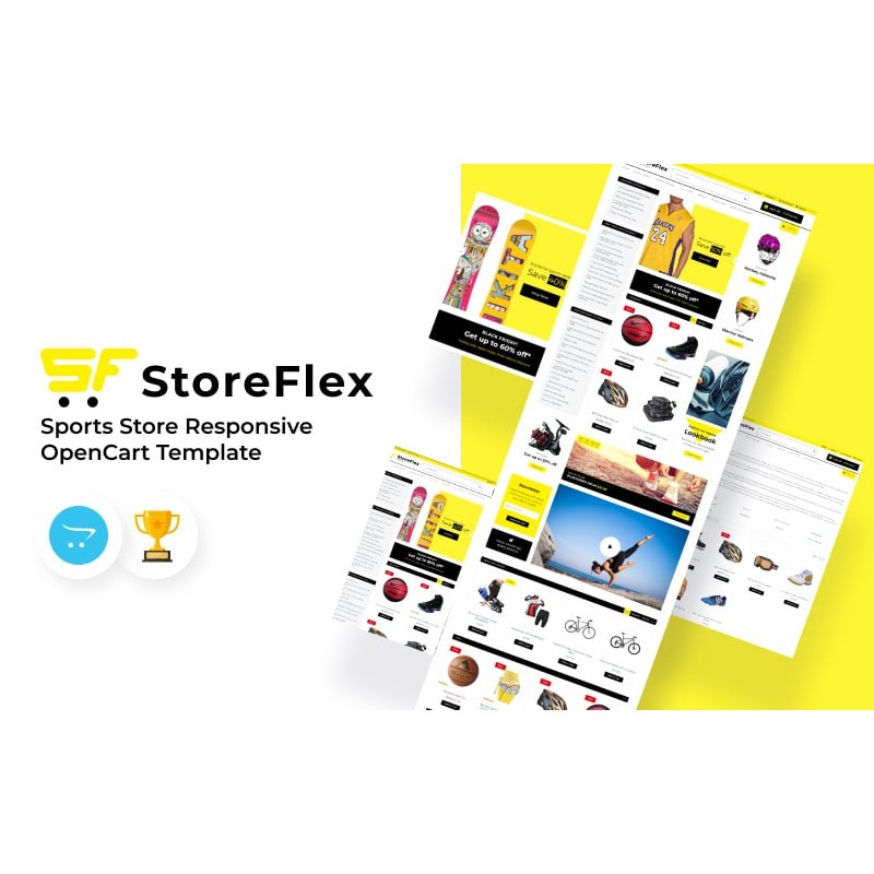 StoreFlex - Sports Store Responsive Shop Template