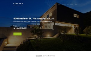Estadoz - Real Estate Agency WordPress Theme