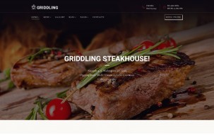 Griddling - Meat & Barbecue Restaurant WordPress Theme