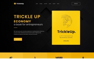 One Page E-book Landing WordPress Theme