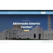 Akhmada - Islamic Center WordPress theme