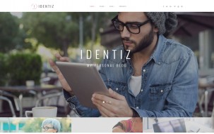 Identiz - Personal Blog WordPress Theme