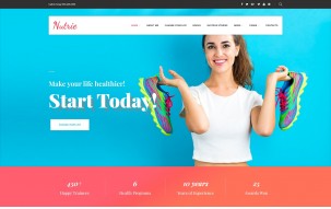 Nutrie - Health Coach WordPress Theme