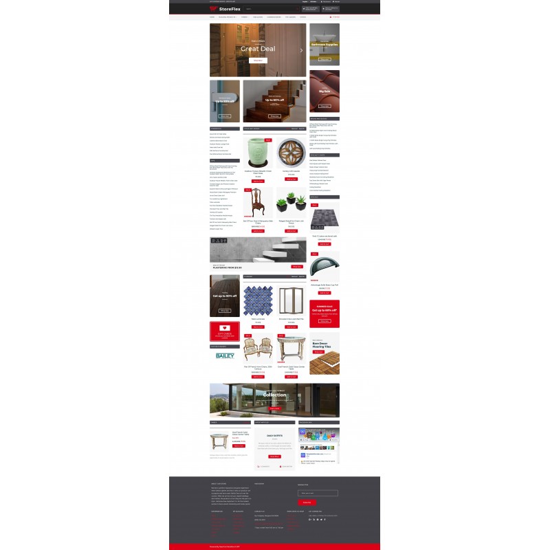 StoreFlex - Building Materials Responsive Shop Template