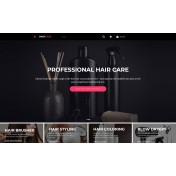 Hair Salon Responsive Shop Template