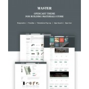 Building Materials Responsive Shop Template