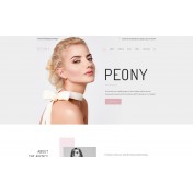 Peony - Fashion Modelling Agency WordPress Theme