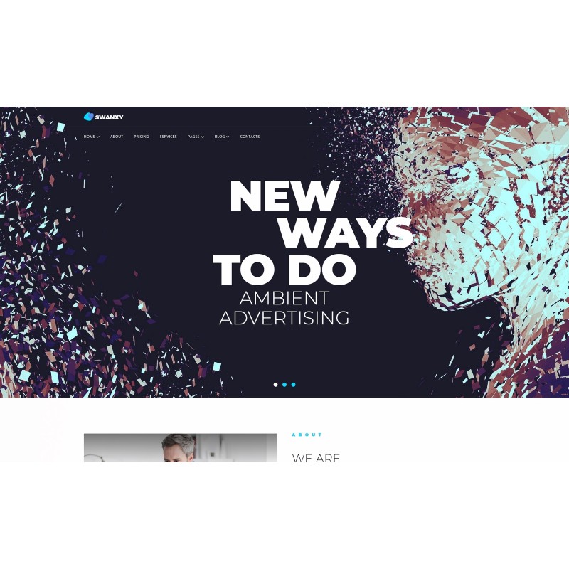 Swanxy WordPress Theme