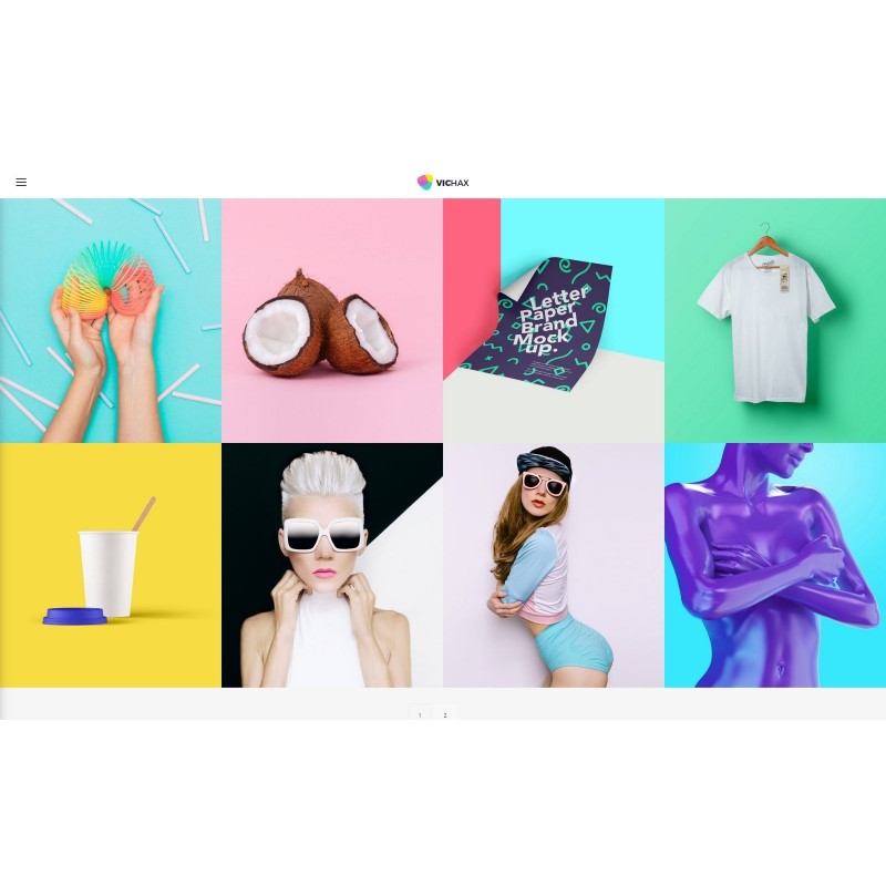 VicHax - Designer Portfolio WordPress Theme