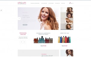 Hair Salon Responsive Shop Template