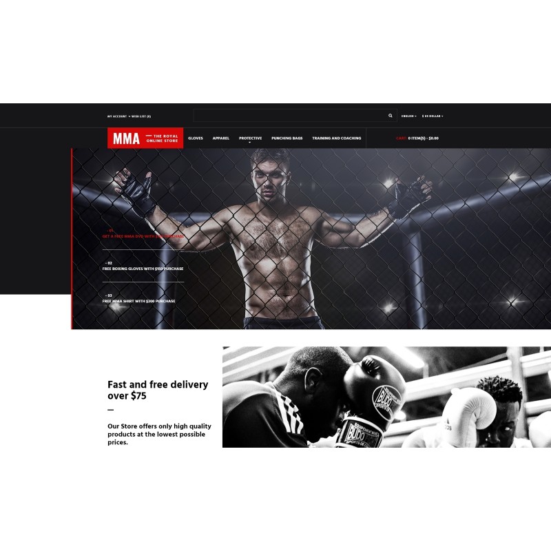 Sports Store Responsive Shop Template